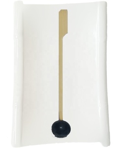 Japonés arma en forma de hamburguesa elige giro Candy hilo dental palos planos pinchos de bambú - Product Image 6
