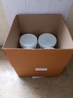 Revêtement époxy pour sols industriels, deux composants, à base de solvant, bleu et blanc, durable, sans poussière, service de pose de revêtements de sol