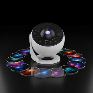 Lámpara Proyector LED 4K HD con Enfoque Ajustable, Diseño de Galaxia Espacial, para Cine en Casa, Noches de Cine y Sala de Estar, con Rotación de 360° - Product Image 1
