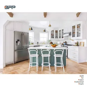 Design Popolari di <span class=keywords><strong>Mobili</strong></span> da <span class=keywords><strong>Cucina</strong></span>, Armadietti Moderni Stile Shaker, Aspetto Eccezionale per Arredamento Casa Singola, Prodotti in Cina - Product Image 1