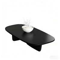 Table basse créative en bois massif de style Wabi-Sabi, table basse moderne pour petit appartement, table basse design personnalisée