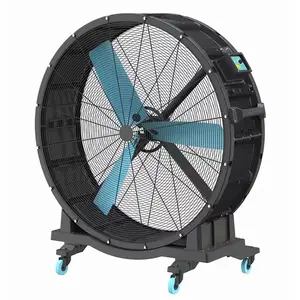 79inch portable quiet large Industrial Pedestal Fan High velocity drum Fan Cooling wedding site Floor Fan 2m