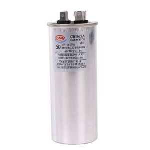 <span class=keywords><strong>Condensateur</strong></span> CBB65 <span class=keywords><strong>450V</strong></span> AC pour compresseur de climatiseur, démarrage/fonctionnement, 20μF-100μF, boîtier métallique, <span class=keywords><strong>condensateur</strong></span> à film polypropylène - Product Image 4