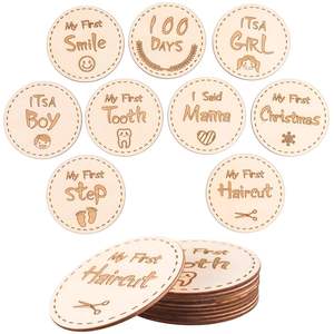 Kunden spezifische umwelt freundliche Massivholz-Laser gravur Holz bearbeitungs dienste Schöne Holzprodukte für Weihnachten - Product Image 3