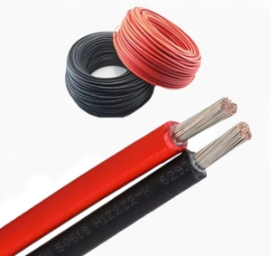 Vente en gros câble solaire en cuivre étamé 10mm ² câbles photovoltaïques pour système solaire panneau solaire fils d'extension <span class=keywords><strong>DC</strong></span> PV - Product Image 1