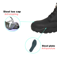 Pour VITOSAFE bottes de travail chaudes d'hiver chaussures de sécurité sécurisées antidérapantes avec protection industrielle en fourrure pour les environnements de travail d'hiver