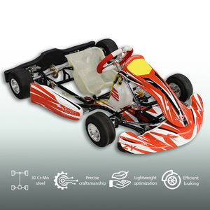 Kart à pédales Vortkart High Standard Eco-Friendly Practice Go Bodies avec karting électrique à essence EA-EV pour jeunes, prêt à être expédié - Product Image 4