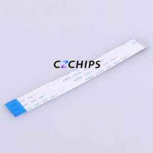 JS05B-22P-100-4-8 FFC Cable (Flexible Flat Cable) P=0.5mm Connector 22P 0.5mm 0.3mm Reverse - Product Image 1