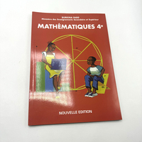 Services d'impression de livres bon marché École africaine Livres d'apprentissage éducatif Impression personnalisée en couleur Manuel à couverture souple