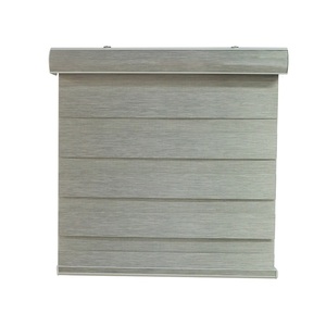 Rèm Ngựa Vằn Hoàn Thiện Sẵn Sàng Làm Để Che Cửa Sổ Rèm Ngựa Vằn Màu Xám Thủ Công - Product Image 3