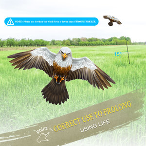 Cerf-volant Répulsif Réaliste en Forme de Faucon Prédateur, Activé par le Vent, pour la Lutte Antiparasitaire des Vergers et des Fermes – Vente Directe Usine - Product Image 4