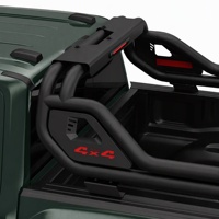 Arceau de sécurité robuste pour pick-up avec feu stop, arceau de sécurité sport en acier pour pick-up, pour Hilux Ranger F150 RAM 1500 D-Max NP300 4x4