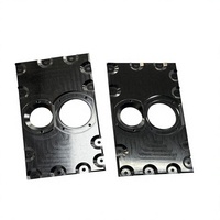 Pièces usinées et tournées CNC de précision sur mesure à 5 axes, articulation de bras robotique, lien courbé, support en aluminium, usinage haute tolérance