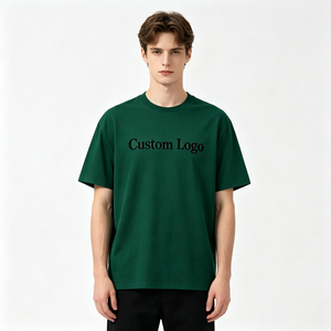 เสื้อยืดคอกลมทรงปกติ ยูนิเซ็กซ์ ผ้าฝ้าย 100% 220gsm ขายส่งจำนวนมาก ปักลายสำหรับแฟชั่นสไตล์ลำลอง - Product Image 3