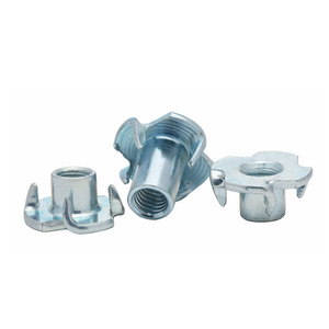 Carbon thép mạ kẽm bốn-hàm đồ nội thất Nut t <span class=keywords><strong>Nuts</strong></span> lớp 4.8 Metric din1624 ô tô sử dụng - Product Image 2