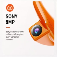Casque audio sans fil intelligent E900 Sports Hifi avec assistant IA, caméra d'enregistrement 8MP 1080HD, batterie 220mAh, LED, BT 5.4, transfert WiFi, double canal
