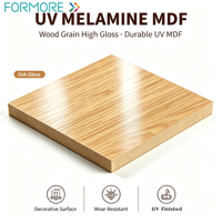 Panneau MDF UV FORMORE 1220*2440*18mm pour meubles de design moderne