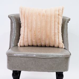 Sarung bantal penutup mewah bantal bulu kelinci Jacquard halus untuk dekorasi Sofa rumah - Product Image 2