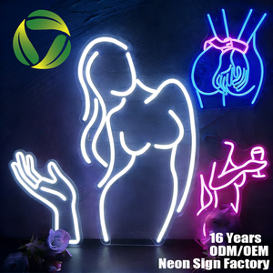 Enseigne néon LED personnalisée avec logo, nom de magasin, décoration de bar, maison, fête de mariage, lumière d'ouverture/fermeture, enseigne néon flexible - Product Image 1
