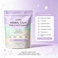 Poudre de Cortisol et d'Électrolytes OEM, Boissons en Poudre, Poudre d'Ashwagandha, Complexe L-Théanine Magnésium pour le Fitness, l'Exercice et l'Équilibre Hormonal
