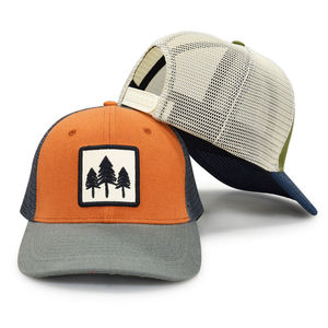 Gorras de Béisbol Deportivas Personalizadas con Logotipo Bordado de Lujo, Gorras de Malla Trucker Deportivas de Moda de 6 Paneles para Hombres y Mujeres - Product Image 1