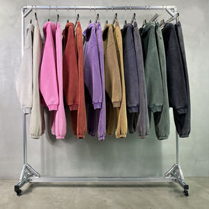 Özel yüksek kaliteli Streetwear Hoodie boş Vintage asit yıkama sıkıntılı <span class=keywords><strong>Hoodies</strong></span> boy ağır Zip up Vintage <span class=keywords><strong>Hoodies</strong></span> - Product Image 1