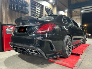 9 y0.2 auto Segmental FD stile segmentato paraurti anteriore Splitter per Porsche Cayenne Suv coupé diffusore labbro anteriore - Product Image 4