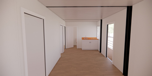 Conteneur modulaire à deux étages à assemblage rapide, facile à extensible pour les entreprises en croissance et les besoins d'hébergement sur site - Product Image 6