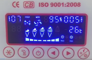 Phong Cách Mới Thương Mại Sữa Chua Mềm Phục Vụ Máy Làm Kem - Product Image 6