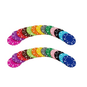 Fichas de Póker Personalizadas de Casino, 39 mm, ABS, Venta al por Mayor, Impresión de Logotipo Personalizado, Fabricante y Proveedor para Juegos de Póker - Product Image 2