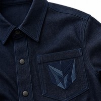 Veste en jean slim fit en coton lourd 320GSM pour femme, indigo foncé, délavé à l'acide, streetwear, logo personnalisé OEM, tailles S-5XL