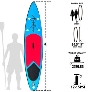 Fabrika özelleştirilmiş toptan yetişkin dikey şişme kürek kurulu damla dikiş ve çevre dostu tasarım - Product Image 3