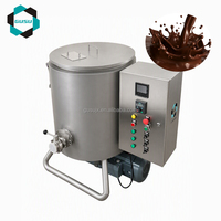 Machine à broyer les chocolats en boules de 20 L, en acier inoxydable SS304, pour la pâte de chocolat, le beurre de noix, le raffineur GUSU