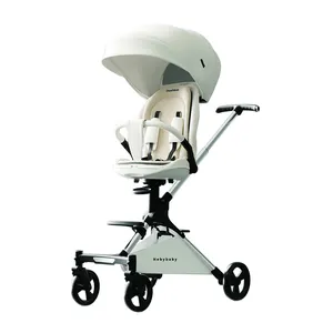 OEM new China wholesale baby stroller 3 in 1 aluminum frame baby stroller