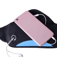 Sac banane élégant en néoprène pour la plage, la natation, les voyages, sac de taille anti-transpiration pour la course à pied, pour hommes et femmes, sac banane de jogging