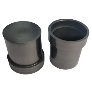 High purity carbon graphite crucible 4 kg 5kg for casting gold silver ingots