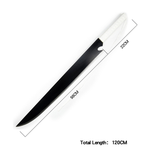 120cm Anime <span class=keywords><strong>espada</strong></span> Kurosaki <span class=keywords><strong>Ichigo</strong></span> lejía bambú Cosplay <span class=keywords><strong>espada</strong></span> juguete <span class=keywords><strong>espada</strong></span> para niños - Product Image 2