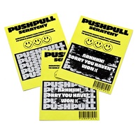 Carte à gratter personnalisée pour promotion, carte à gratter à révéler un gain, bon de réduction à gratter, carte de loterie pour entreprises