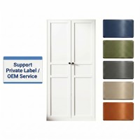 Armoire double porte en métal W600mm, prix usine, en acier laminé à froid, supporte OEM ODM