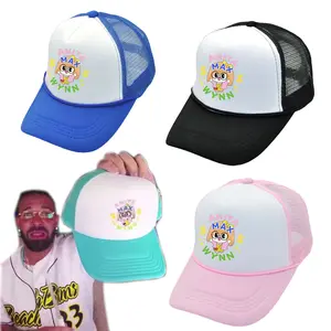 High Quality Drake Anita Max Wynn Hat Custom Logo Mesh Sports Golf Snapback Baseball Caps Men Trucker Hat