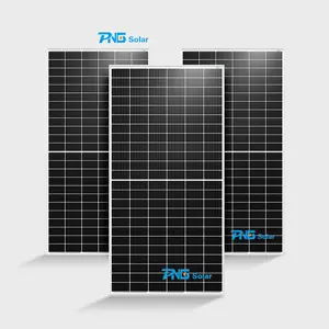 PNG 390W 400W 410W Solar Panels with 144 158.75mm Half Cells High Efficiency Type