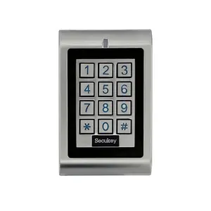 Secukey IP66 SK1-EM Card Reader with 2 Relay, 1100 Users RFID Access Control 12-28V AC/DC Outdoor Dual-relay Keypad