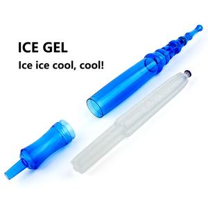 مقابض شيشة بحجم كبير مع جل تبريد وأطراف فم وخرطوم بطول 2 متر، إكسسوارات نارجيلة صيفية منعشة للبيع بالجملة - Product Image 4