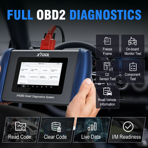 XTOOL IP508S 5系统OBD2诊断工具汽车ABS SRS ECM TCM EPB汽车读码器PK CRP123在线更新 - Product Image 5