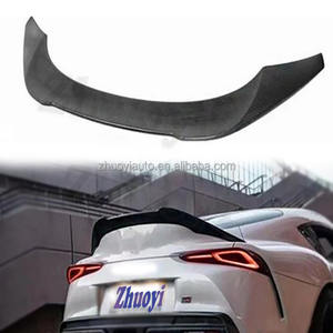 สปอยเลอร์ข้าง V คาร์บอนไฟเบอร์ สำหรับกันชนหลัง ชุดแต่งสำหรับรถยนต์โตโยต้า ซูปรา A90 A91 <span class=keywords><strong>MK4</strong></span> MK5 ปี 2023 อุปกรณ์ตกแต่งรถยนต์ - Product Image 3