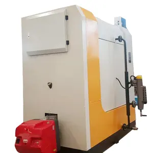 Caldera de vapor de aceite pesado, 1500kg/hr, automática, 10 bar, para producción industrial