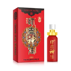 Mingli Trading Co. LTD. Spray de atraso para homens com estampa de igreja sagrada antiga, óleo líquido poderoso com estampa de Deus antigo imperador pavão