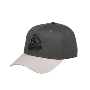 Aligria-gorra de béisbol de algodón con bordado, sombrero de béisbol con 5 paneles, personalizado