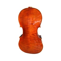 New Arrival JYC05 Student Violin Latest Design Solid Maple Antique Cello with Flame Latest Student Violin