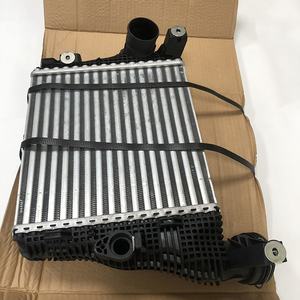 Piezas de coche sistema de refrigeración turbocompresor radiador de aluminio Intercooler OEM 95b145803 para Porsche <span class=keywords><strong>MACAN</strong></span> - Product Image 3